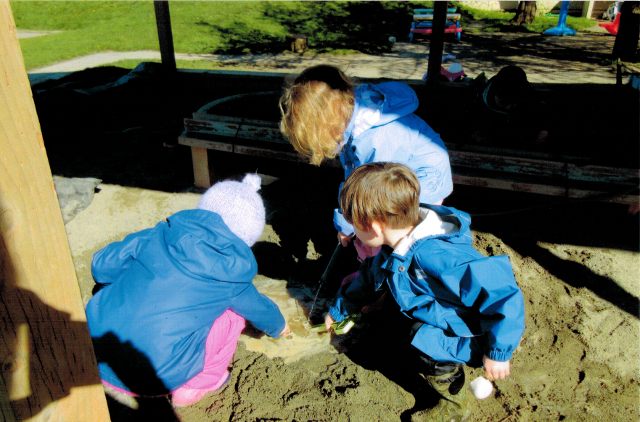 Kids in the playground